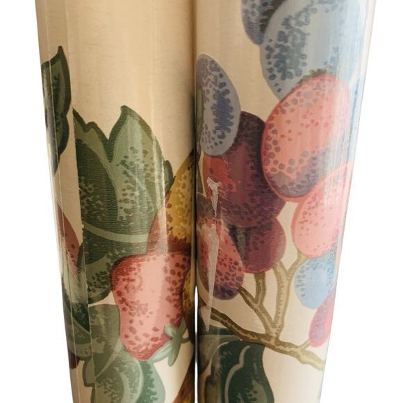 VTG  2 Rolls Ready Pasted Wallpaper Border 5.5 Yds CK4807B Green Floral New - Picture 4 of 4